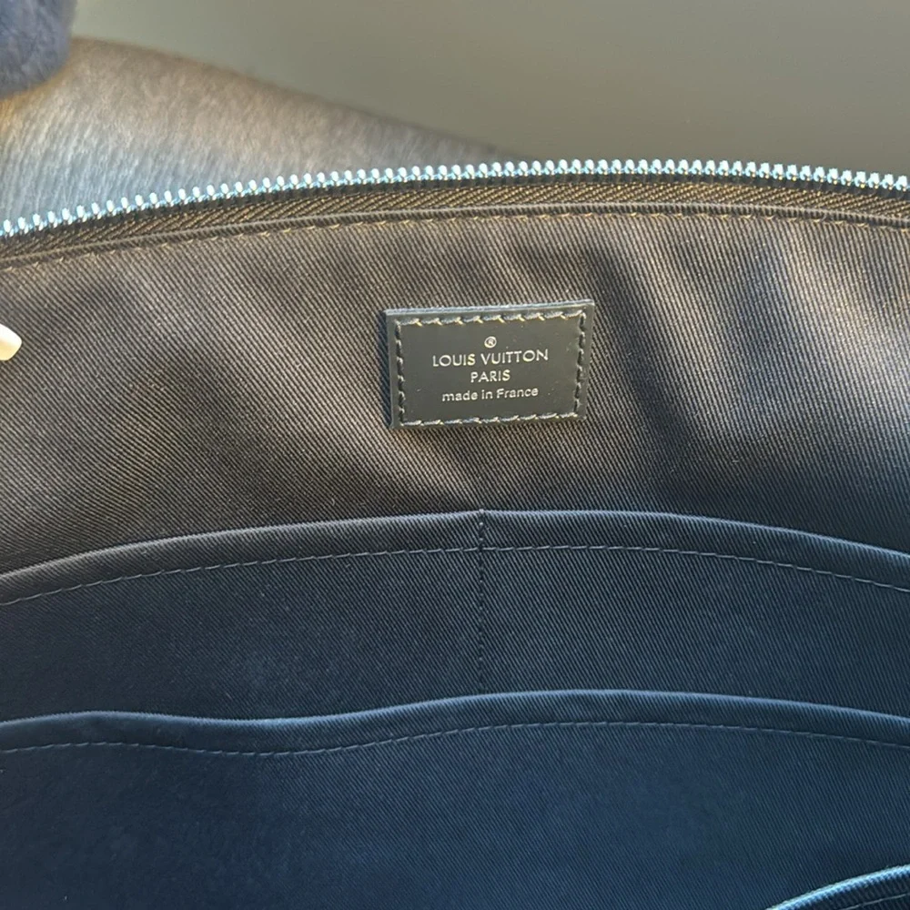 Louis Vuitton Black Monogram Briefcase